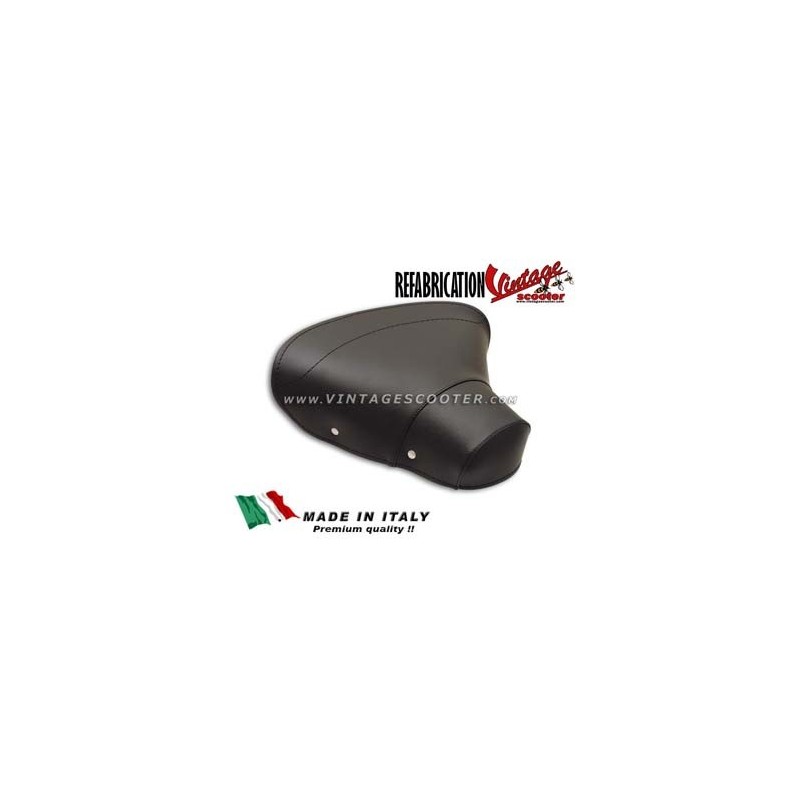 Garniture de selle arrière Vespa ACMA 125 1955-58 / 150 GL Noire Garniture de selle arrière Vespa ACMA 125 1955-58 / 150 GL Noire